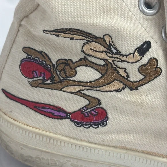 KEDS Looney Tunes hightop sneakers Retro “ The Roadrunner” Size 6 1/2 US - Picture 5 of 8